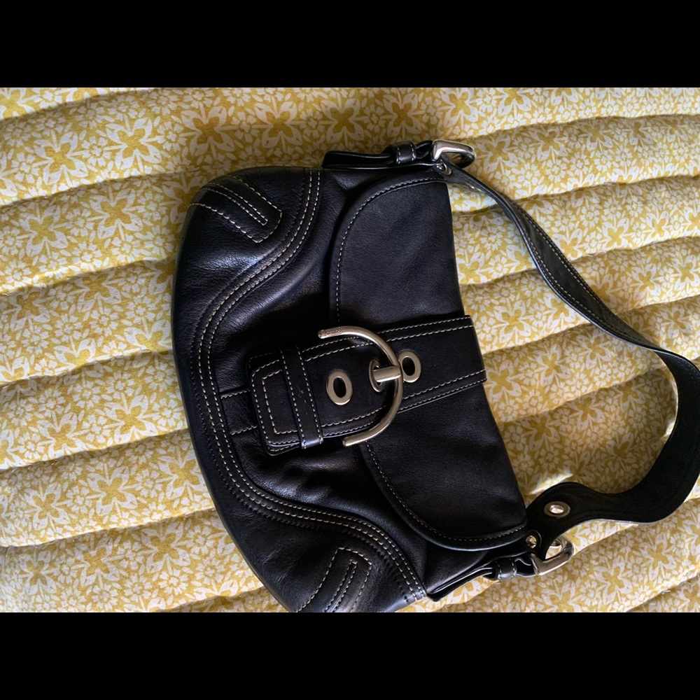 Authentic Coach purse, clutch style